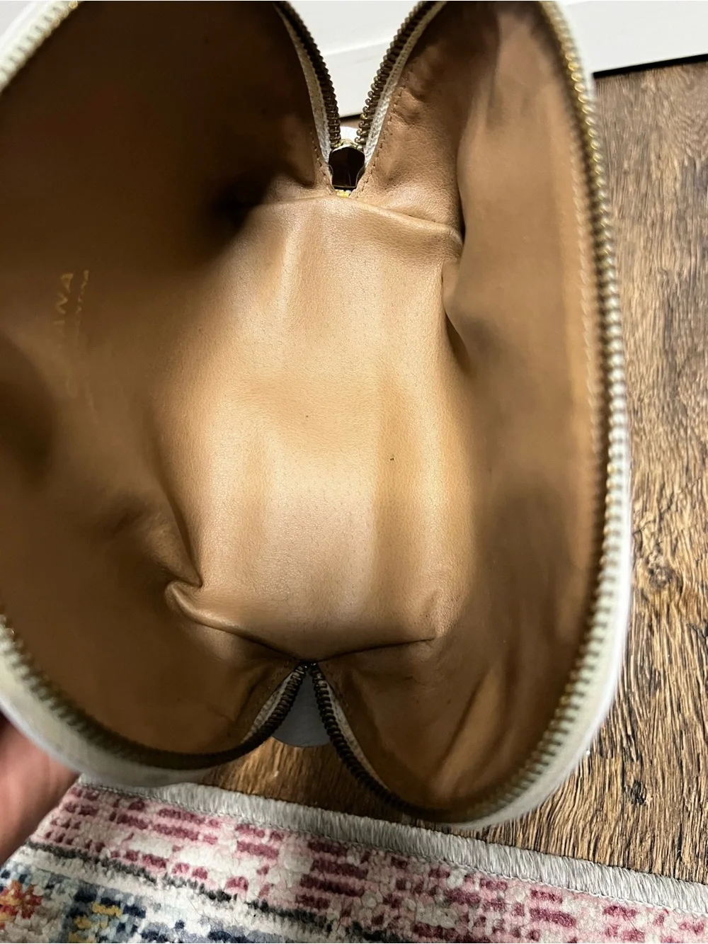 Leather Cosmetic Pouch Cuyana